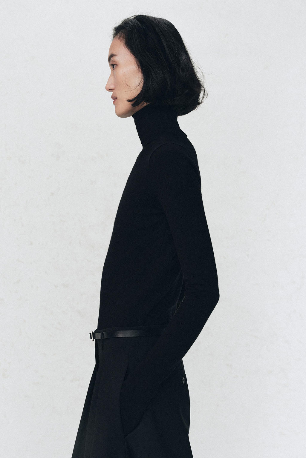 WOOL BLEND HIGH NECK BODYSUIT SOSHIOTSUKI X ZARA фото 3