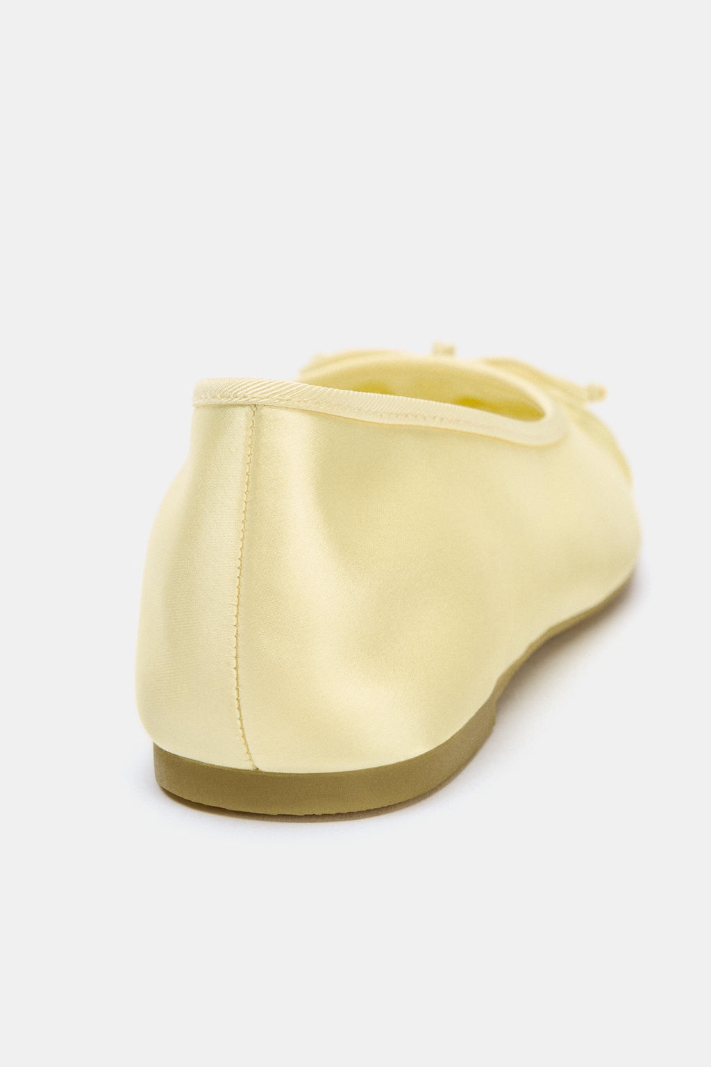 BAILARINA SATINADA LAZO / Amarillo - Zara фото 6