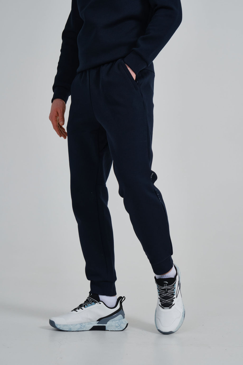 Брюки трикотажные Тёмно-синий - Anta фото 2