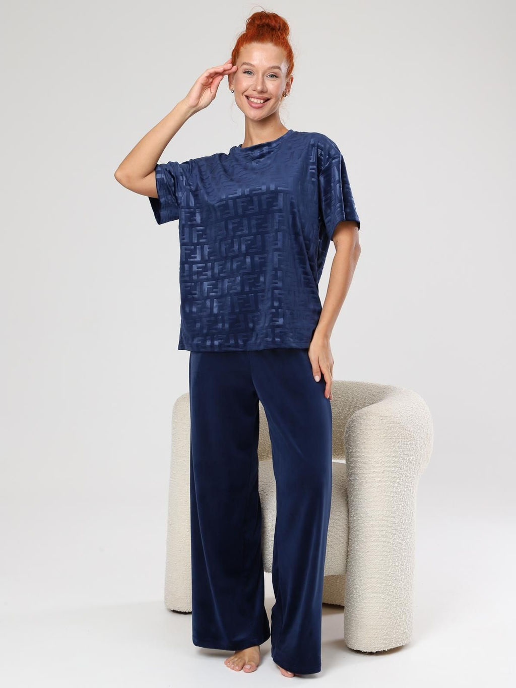 IV-CAPRIZ Элнора-Жаккард - костюм из велюра с лайкрой фото 20