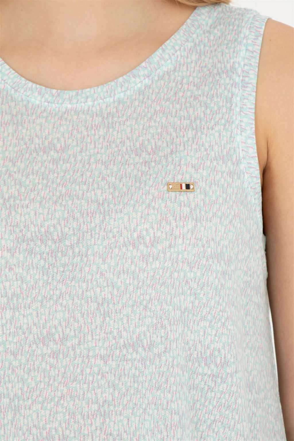 Женская футболка водно-зеленого цвета - U.s. polo assn фото 7