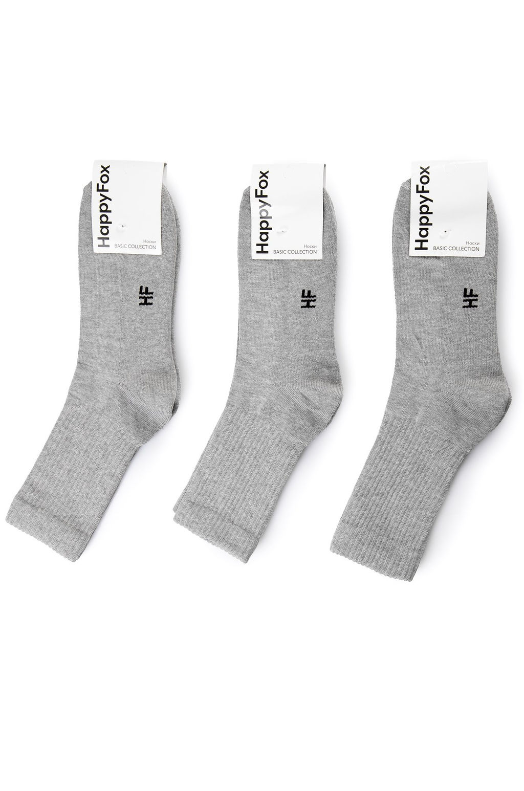 Набор носков с махровым следом 3 пары Happy Fox  фото 3