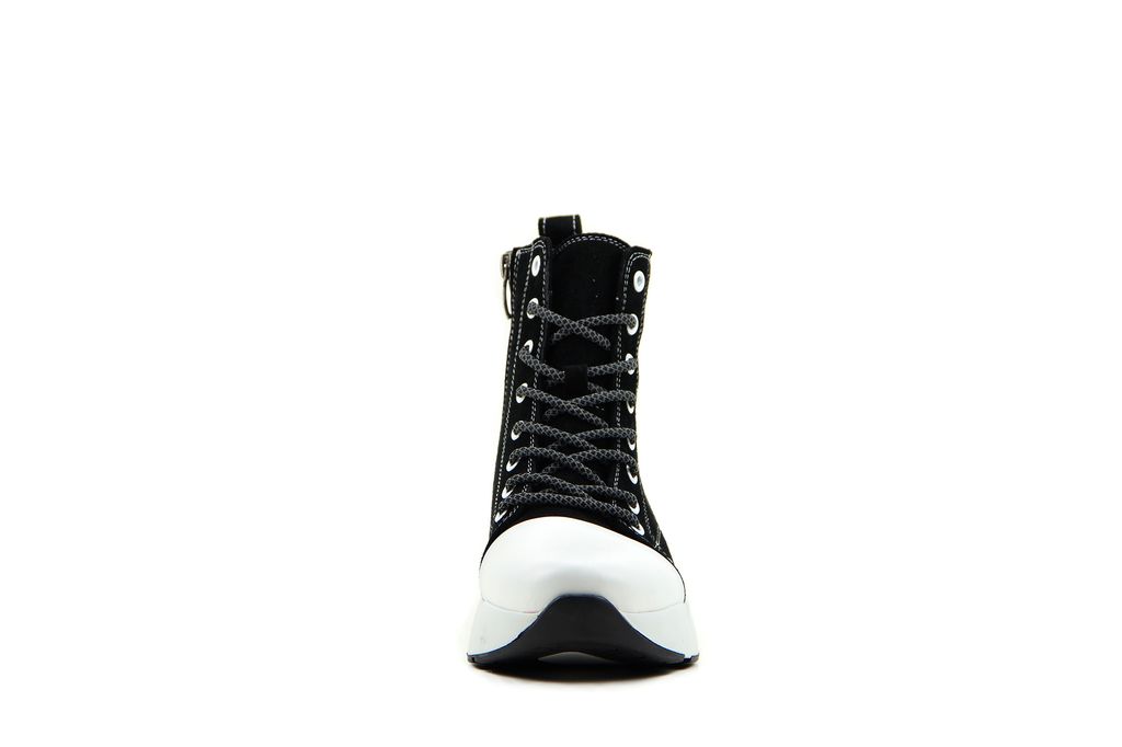 Ботинки EDART 215.2021. black/байка