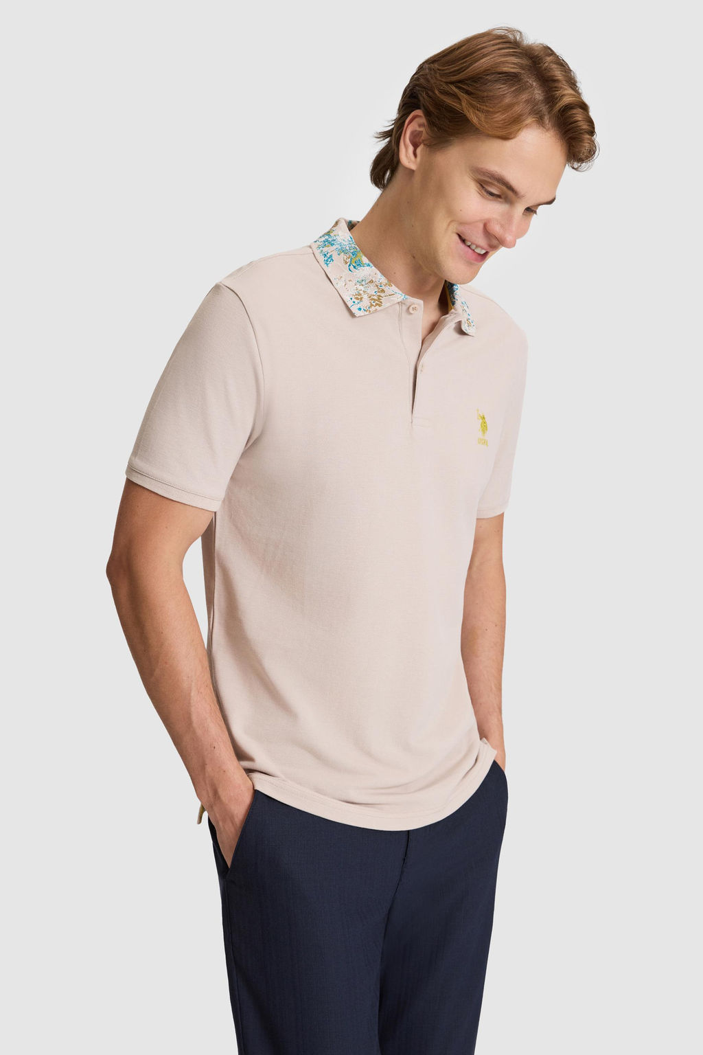 Erkek Ta_ Regular Fit Polo Yaka Ti__rt