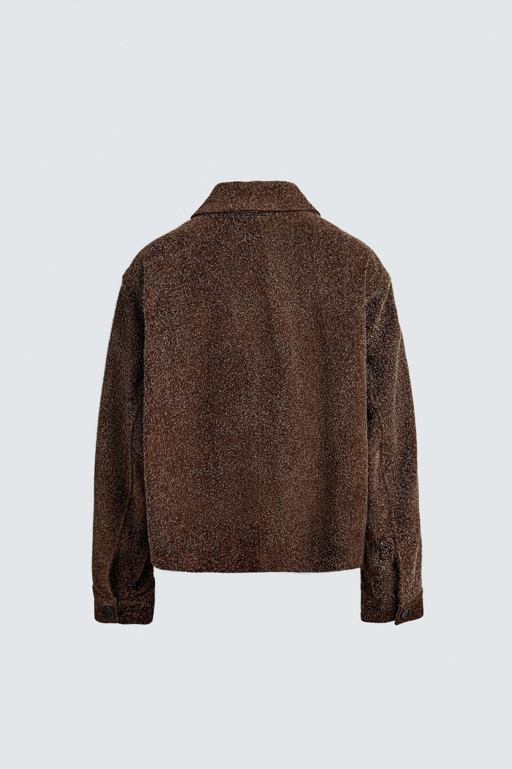 BRUSHED SUEDE LEATHER JACKET - Zara фото 8