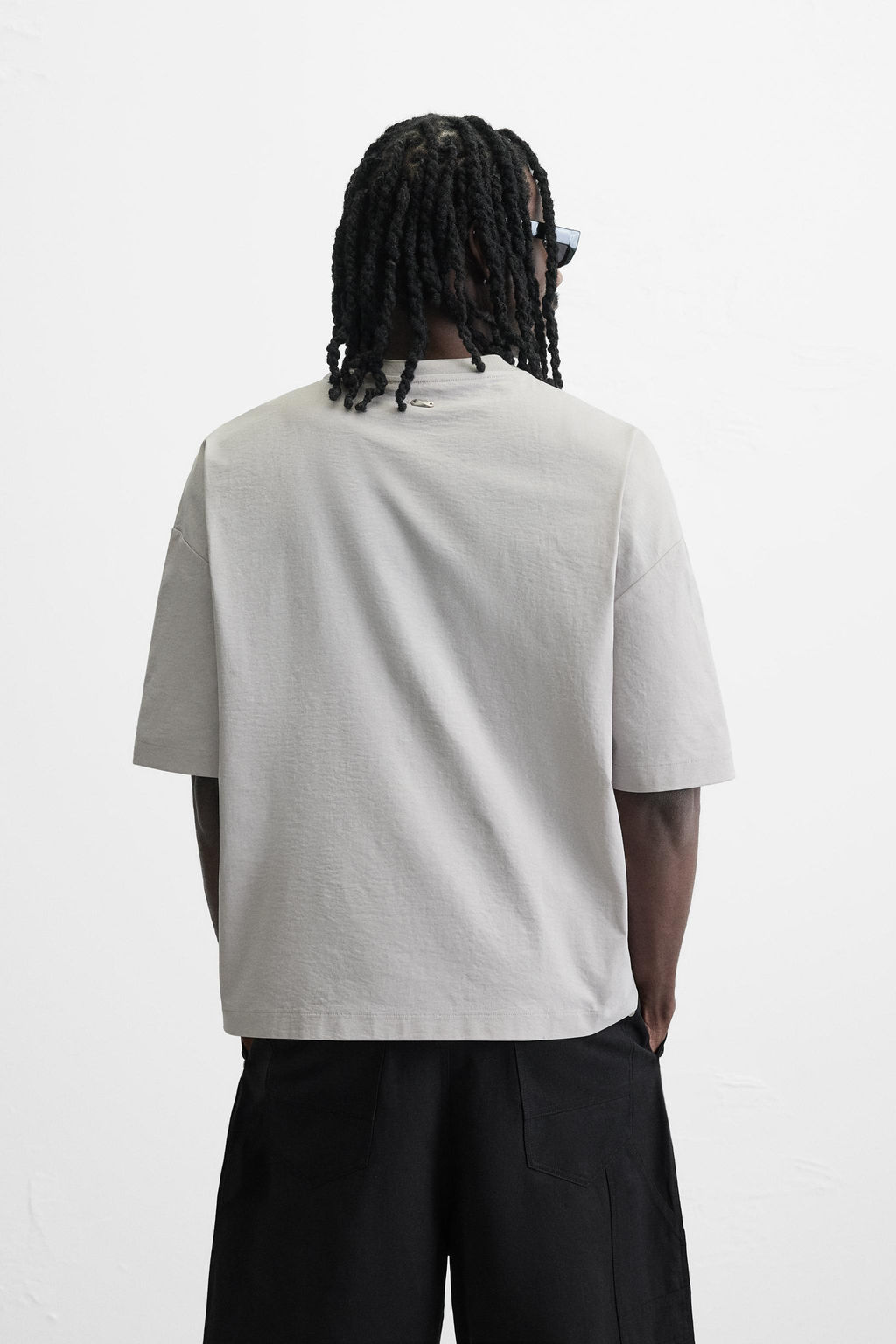RELAXED FIT TECHNICAL T-SHIRT - Zara фото 3