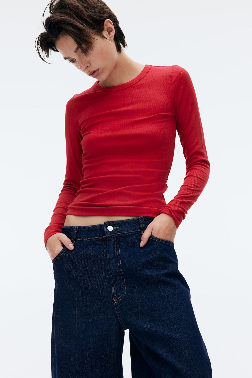Camiseta de canale con modal - H&m фото 2