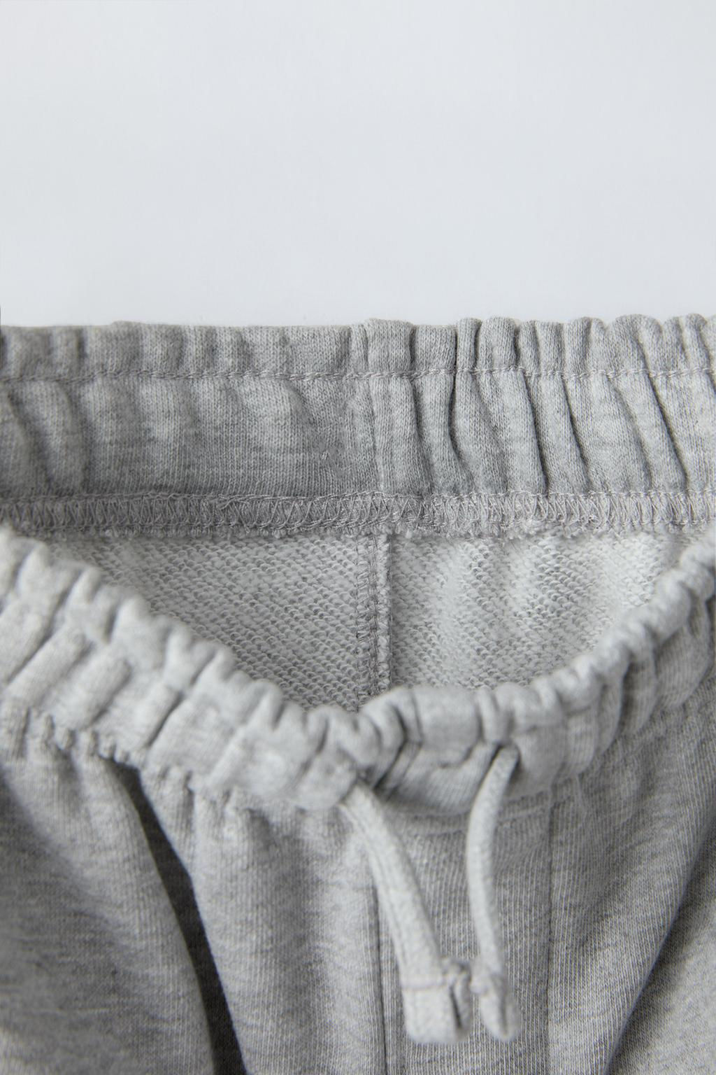 TROUSERS WITH EMBROIDERED SLOGAN - Zara фото 8