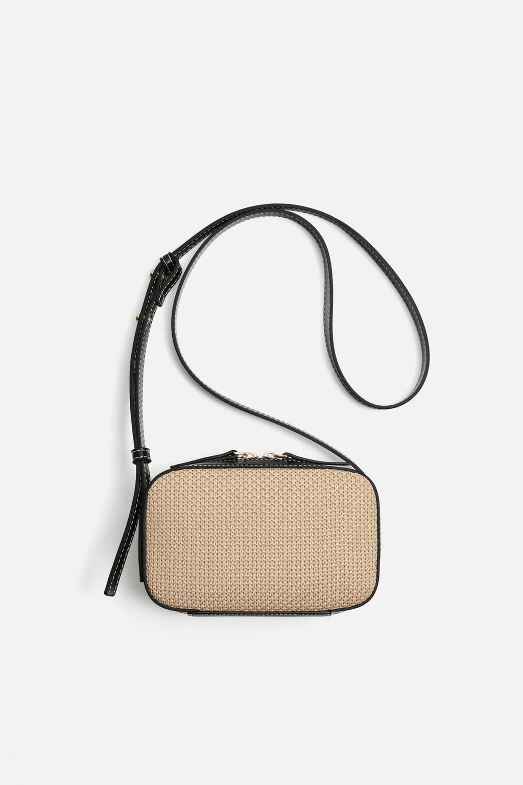 WOVEN CROSSBODY BAG - Zara фото 3
