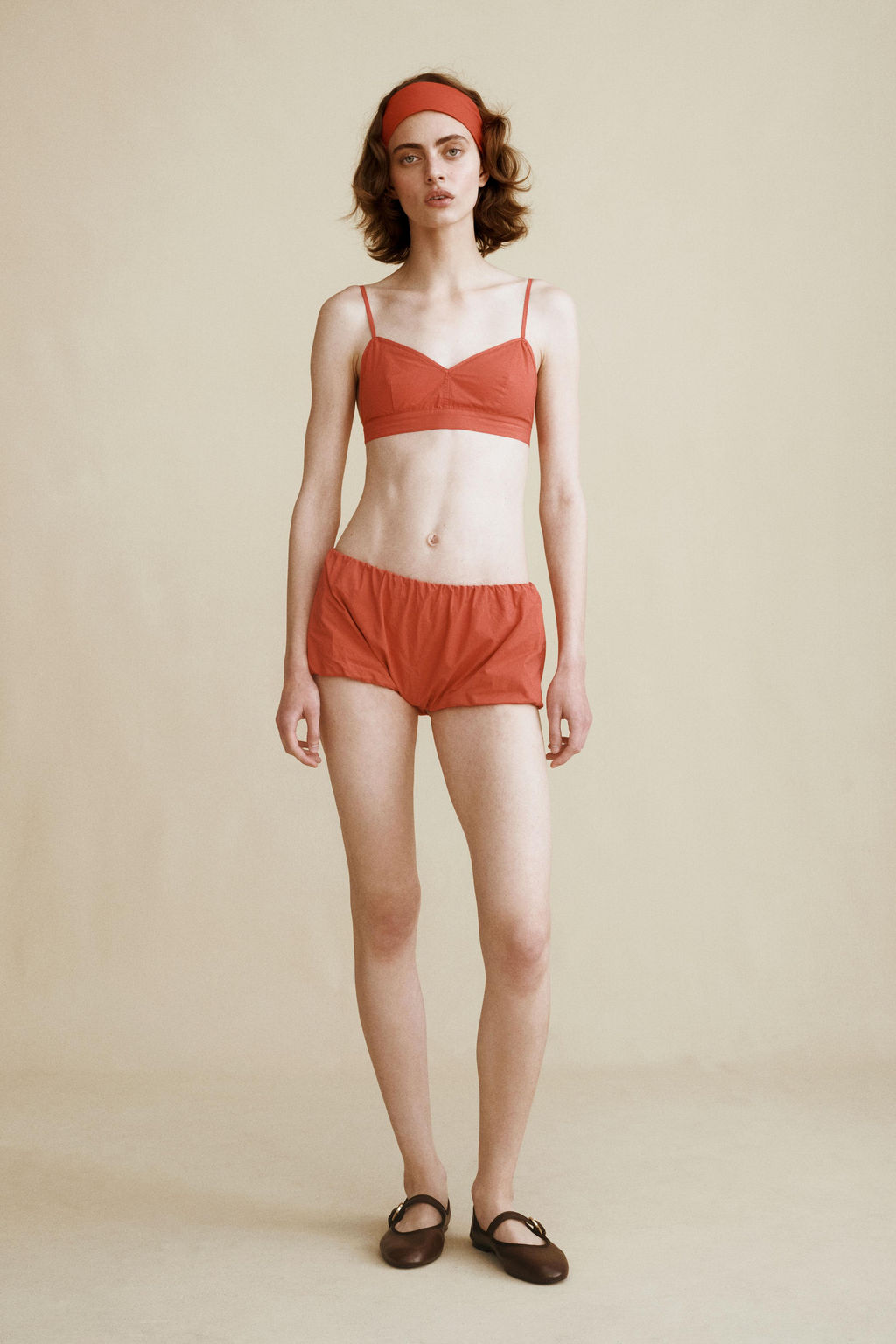 TOP POPEL?N CREATED BY CARAMEL LONDON X ZARA / Rojo