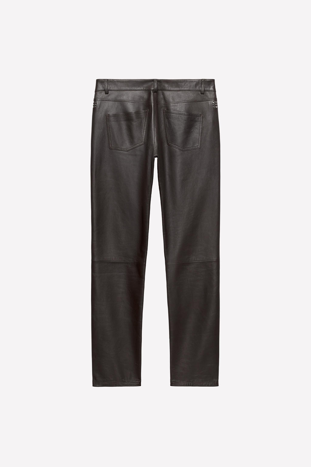 LEATHER SLIM FIT TROUSERS LUDOVIC DE SAINT SERNIN x ZARA фото 5