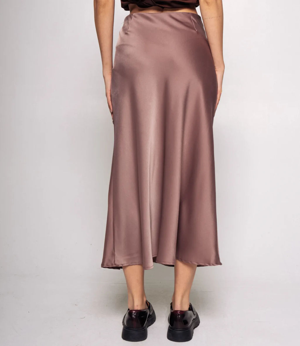 Юбка #КТ2103, мокко - Dommod фото 4