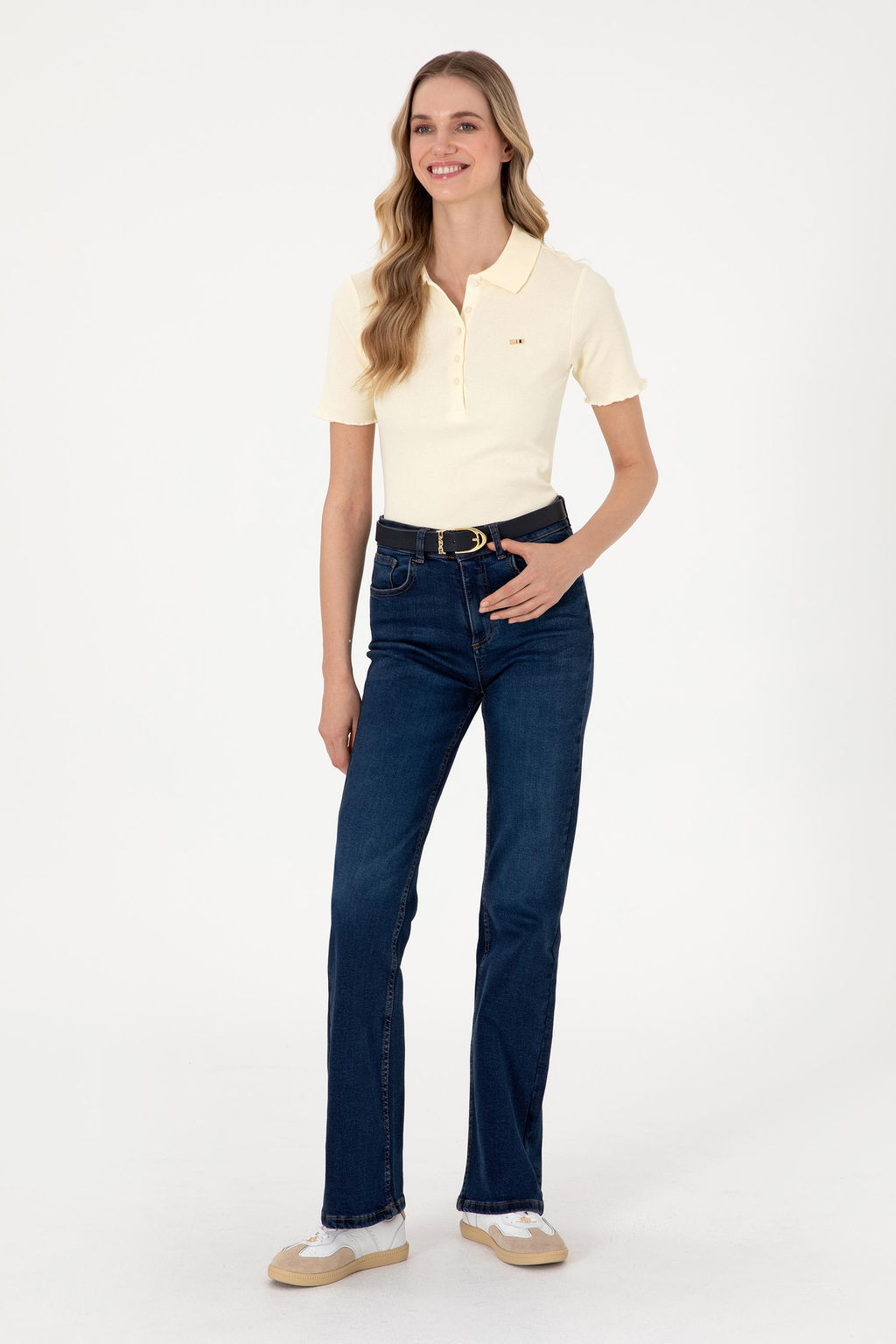 Kad_n Koyu Mavi Jean Pantolon Sepette S_rpriz _ndirim - U.s. polo assn фото 3