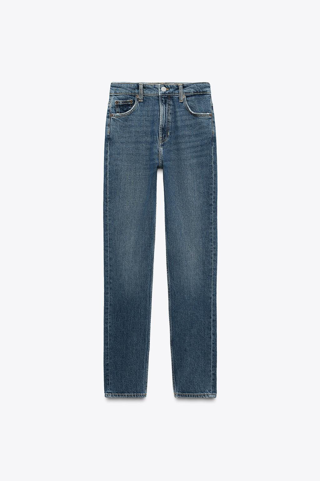 ZW COLLECTION SKINNY HIGH-WAIST JEANS - Zara фото 13
