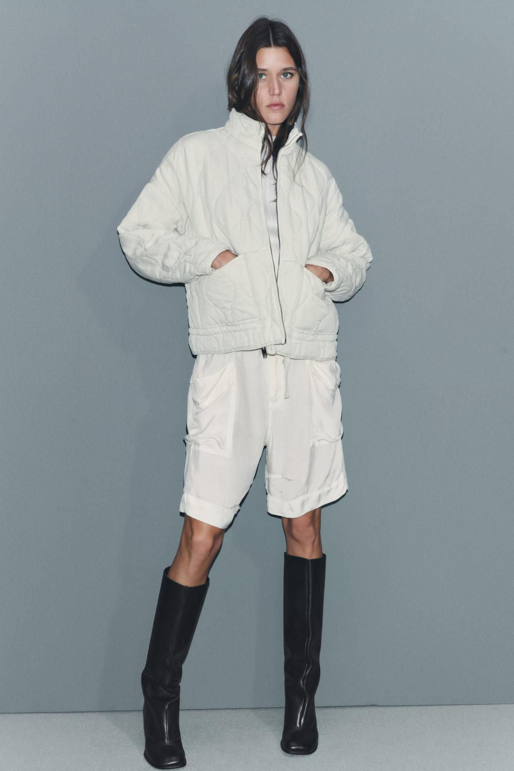 ZW COLLECTION PADDED JACKET - Zara фото 25