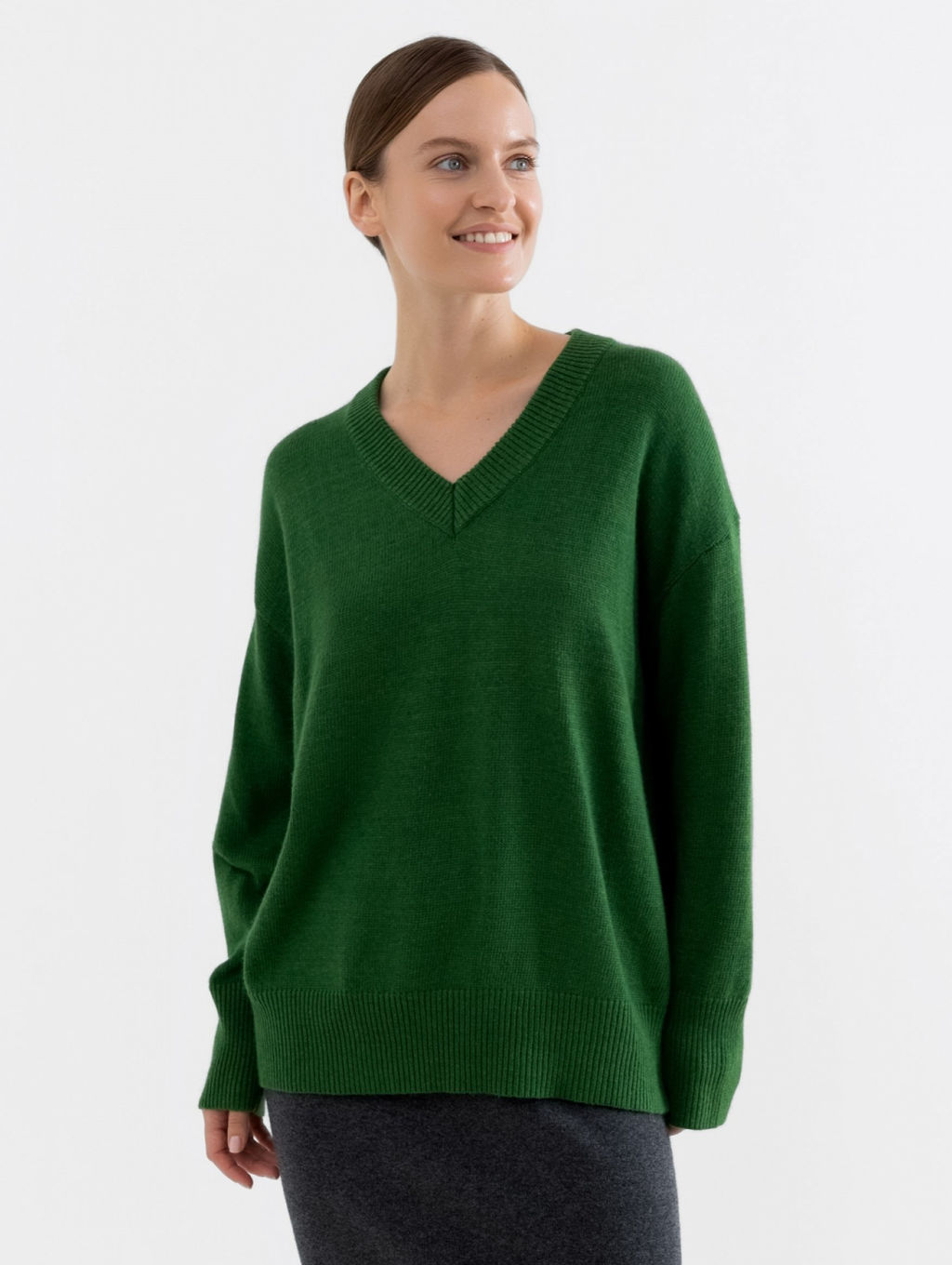 Conso/KPL 230668 - green grass Пуловер женский  фото 5