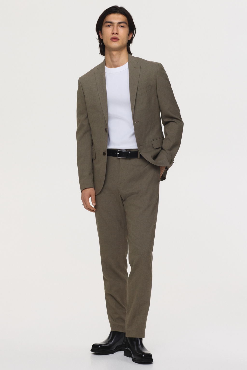 Pantal?n de traje Slim Fit - H&m фото 3