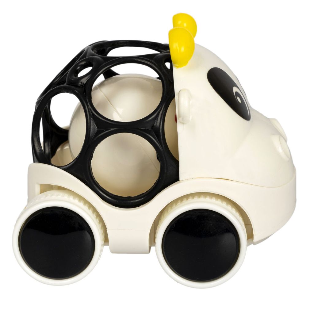 Игр.разв.тактильная на колесах КОРОВА, Bondibon, мягк.часть с шар., 8,5х9х10 см  фото 13