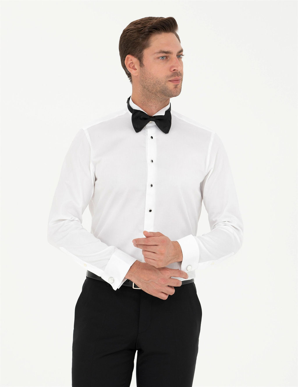 Beyaz Slim Fit Smokin G_mlek - Pierre cardin фото 3