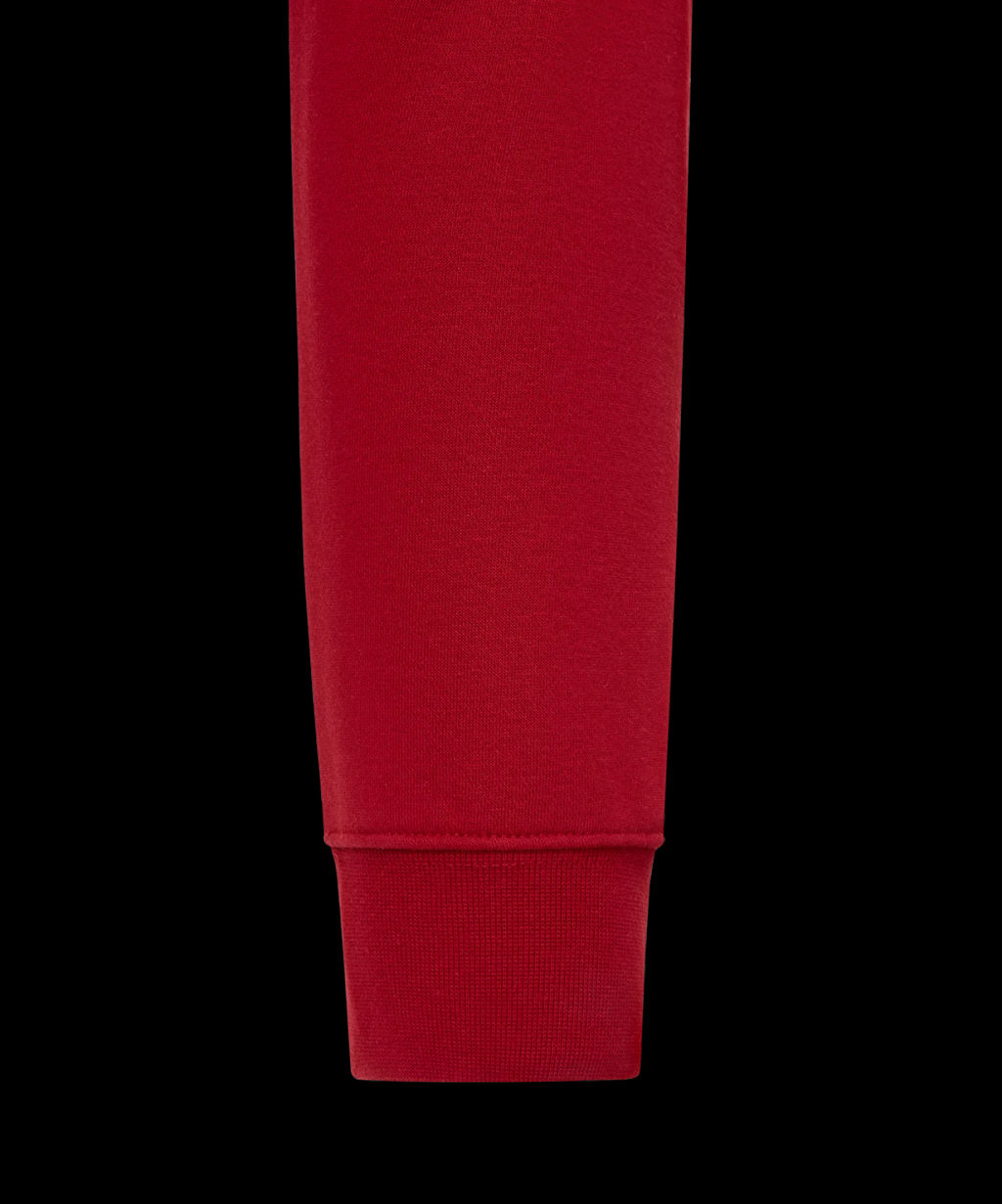 Худи JOGEL ESSENTIAL Fleece Zip Hoodie, темно-красный  фото 6