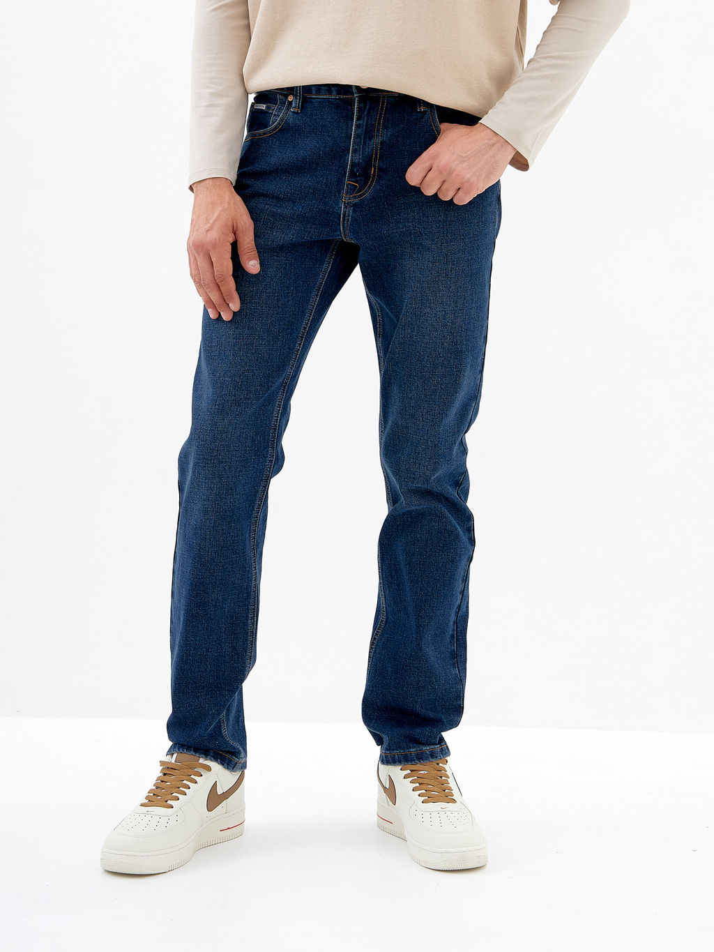 Мужские Джинсы Прямые - Mossmore фото 33