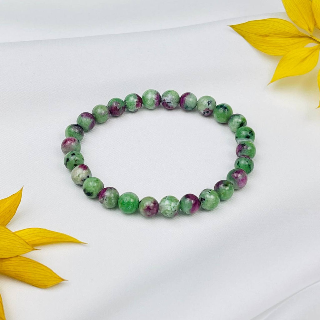 Браслет из Рубина в Цоизите - Радуга самоцветов фото 2