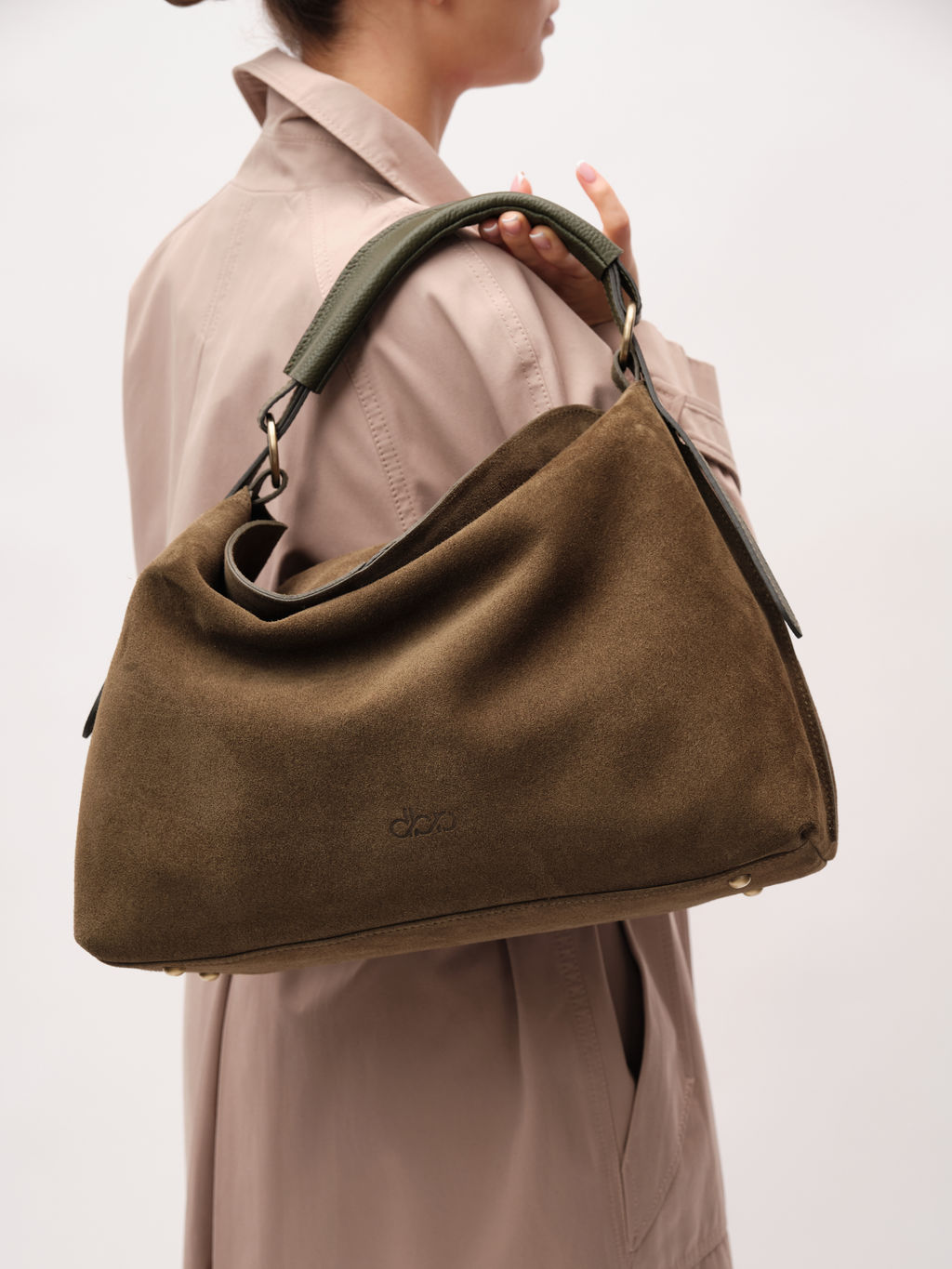 Сумка Andrea DBR 31374 тундра/велюр фото 6