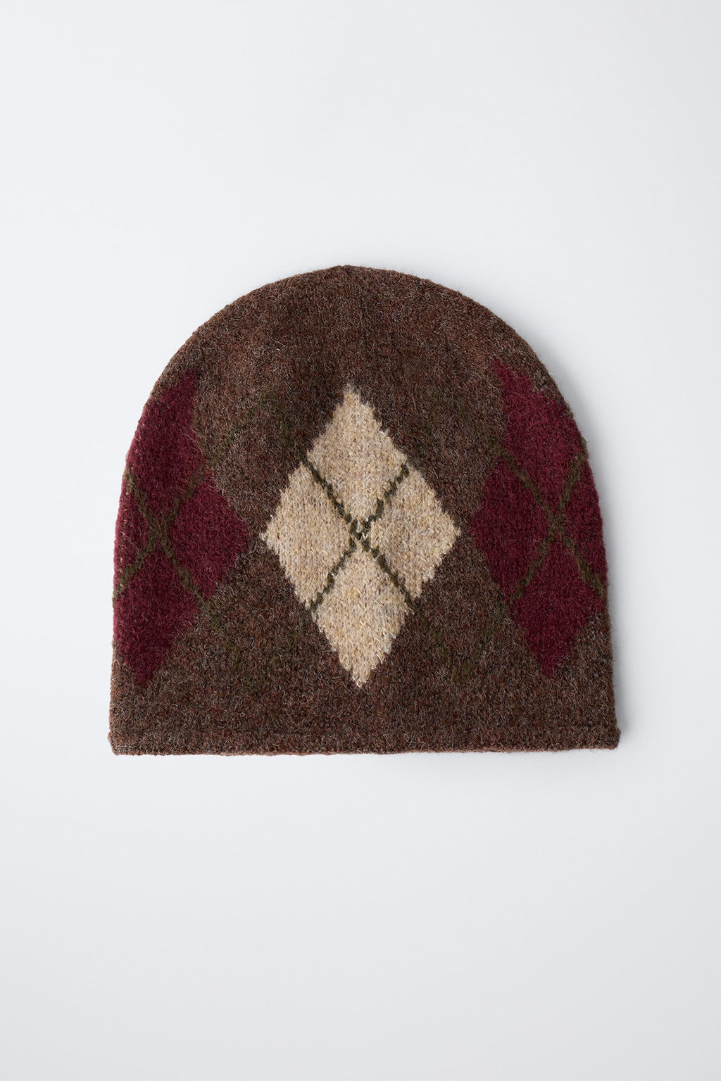DIAMOND KNIT HAT - Zara фото 4
