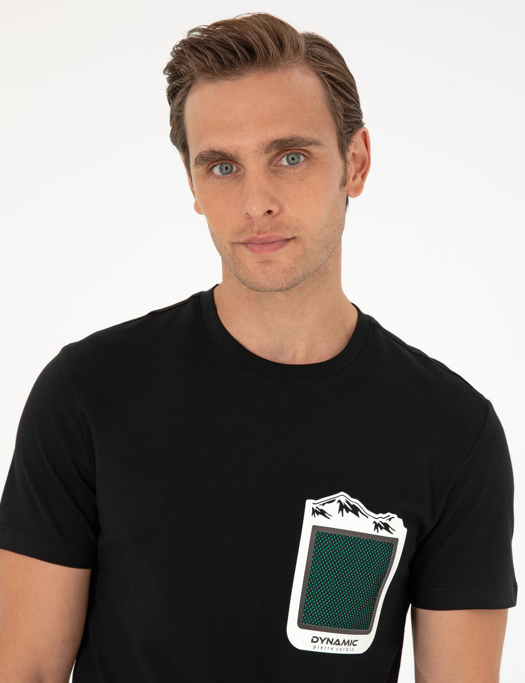 Siyah Slim Fit Ti__rt - Pierre cardin фото 2