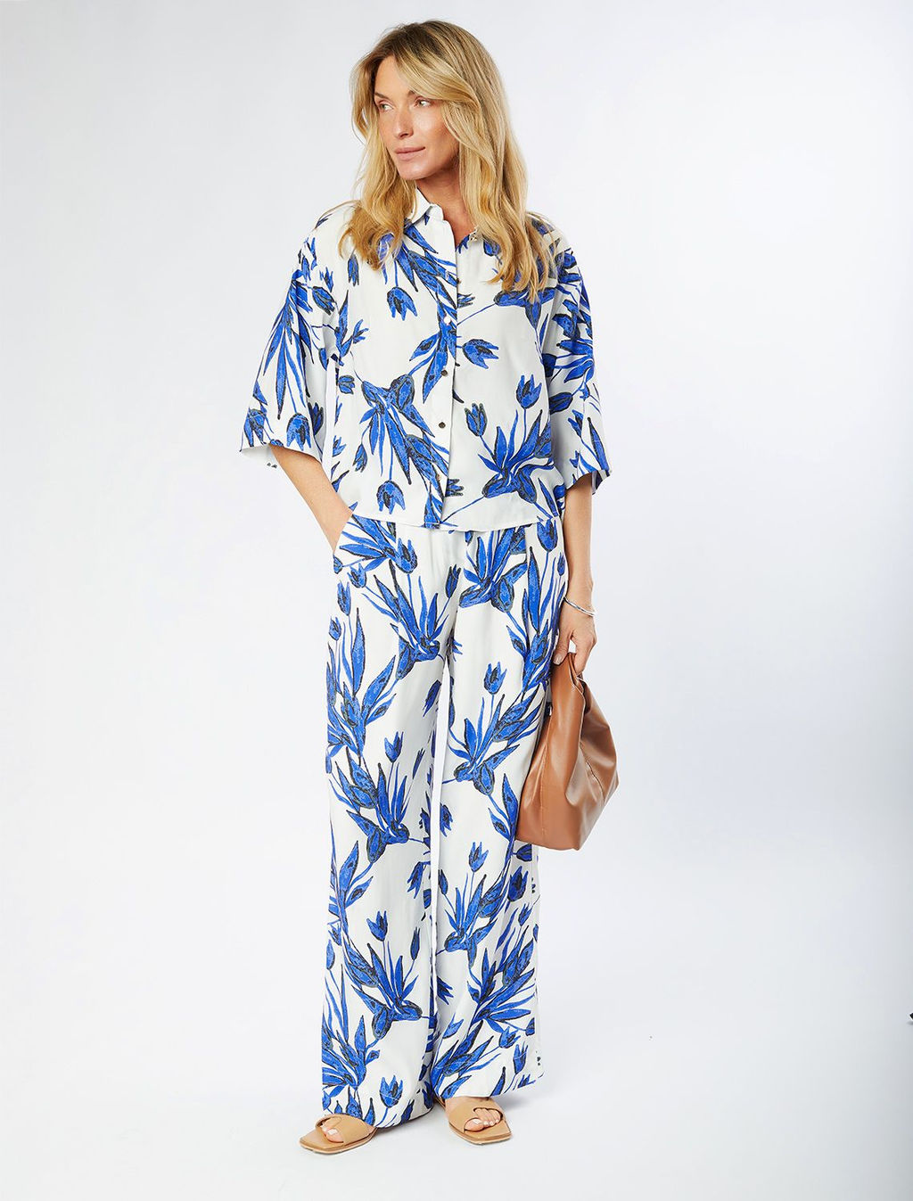 VILATTE / Блузка из вискозы с лиоцеллом  фото 12