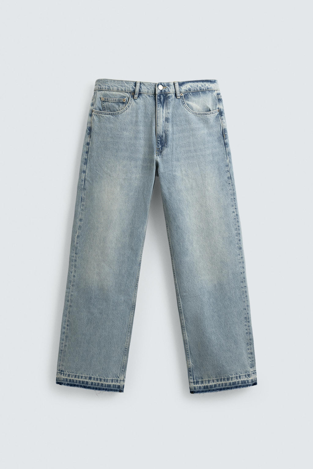 JEANS LOOSE FIT / Azul claro - Zara фото 7