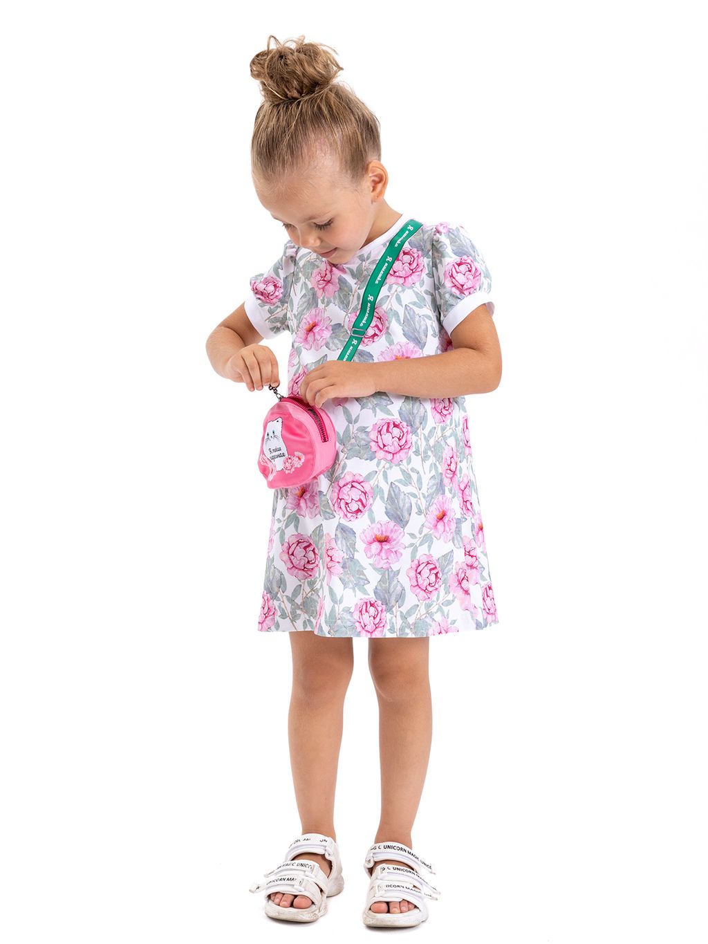 Платье д/дев. О55902 - Карамелли фото 3