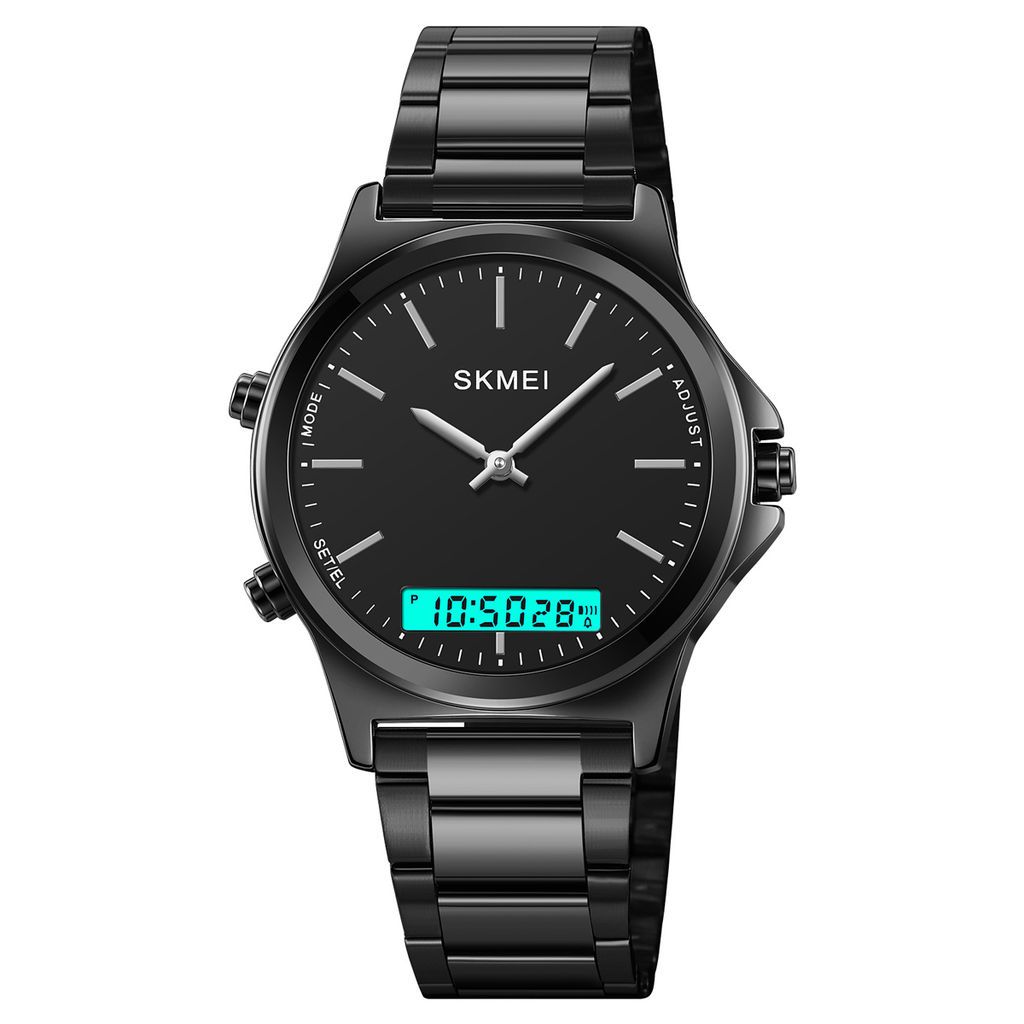 Часы наручные Skmei мужские электронные спортивные 2120black-black