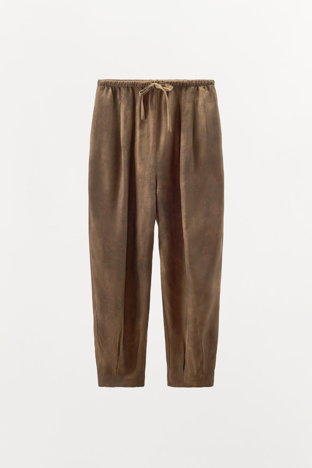 PRINTED VOLUME TROUSERS - Zara фото 6