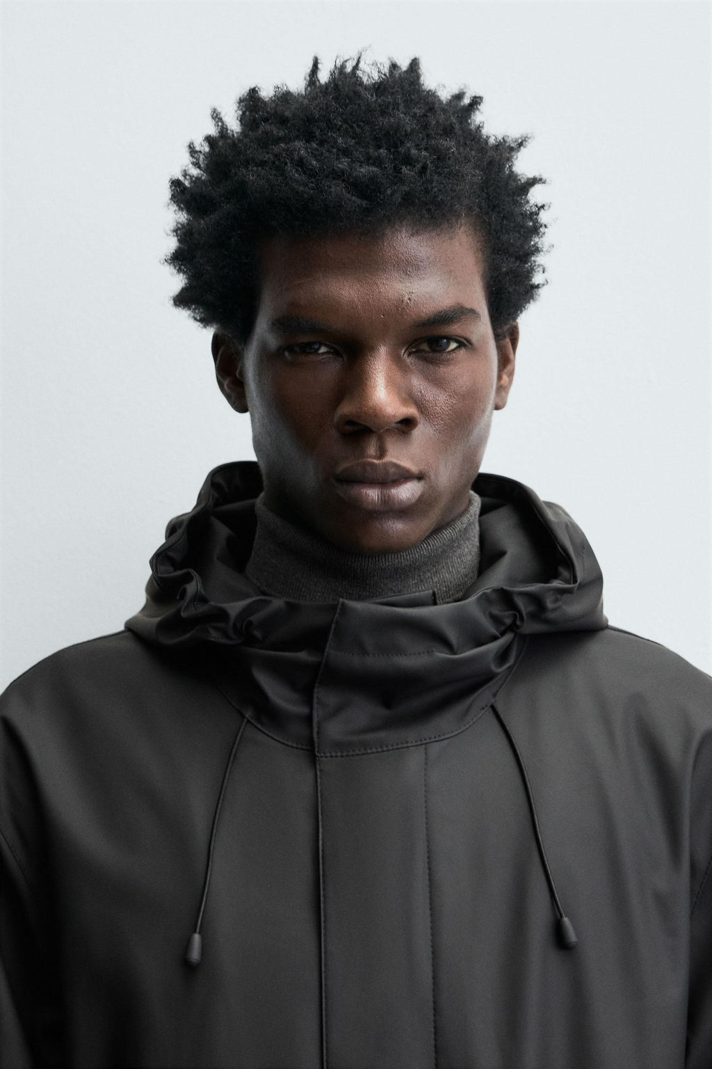 RUBBERISED HOODED PARKA