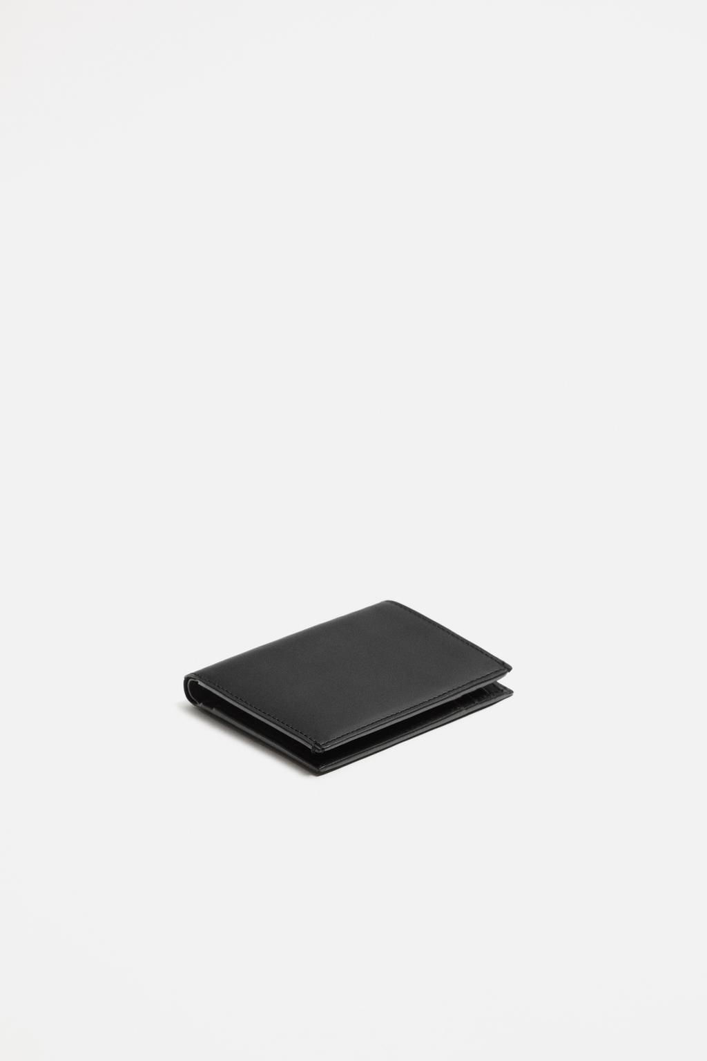 VERTICAL LEATHER CARD HOLDER - Zara фото 2
