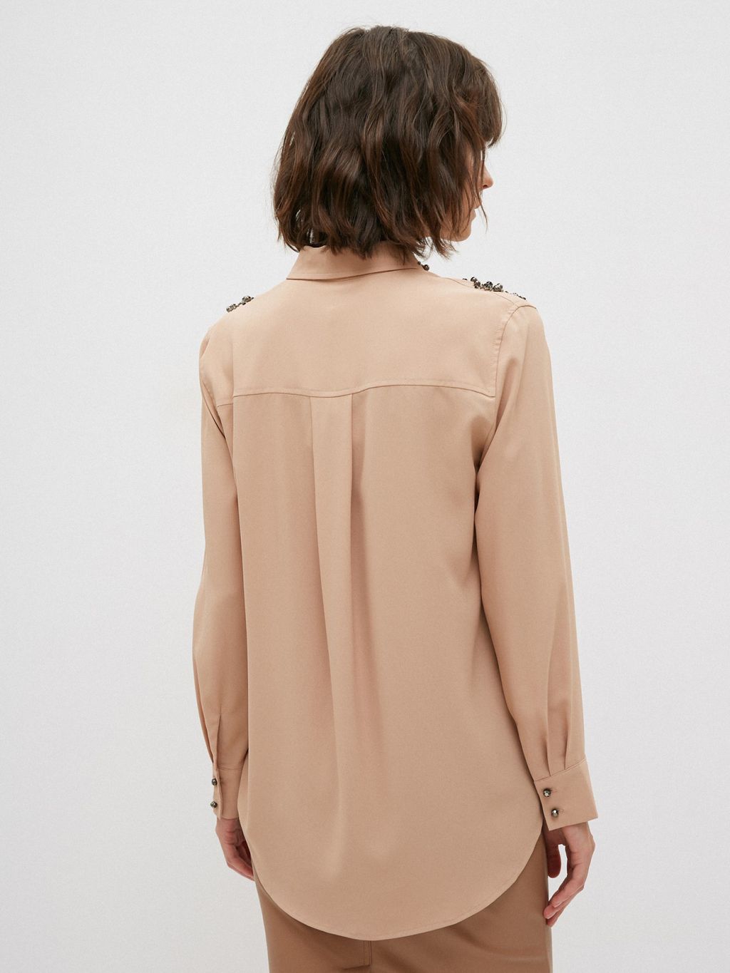 Conso/PR 200908 - beige Блузка  фото 8