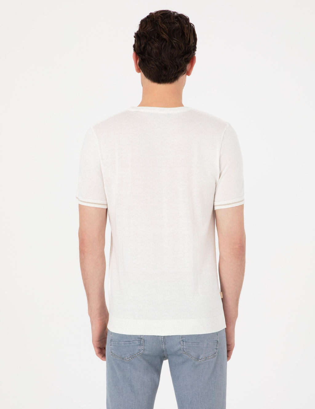 Ekru Slim Fit Kazak - Pierre cardin фото 5