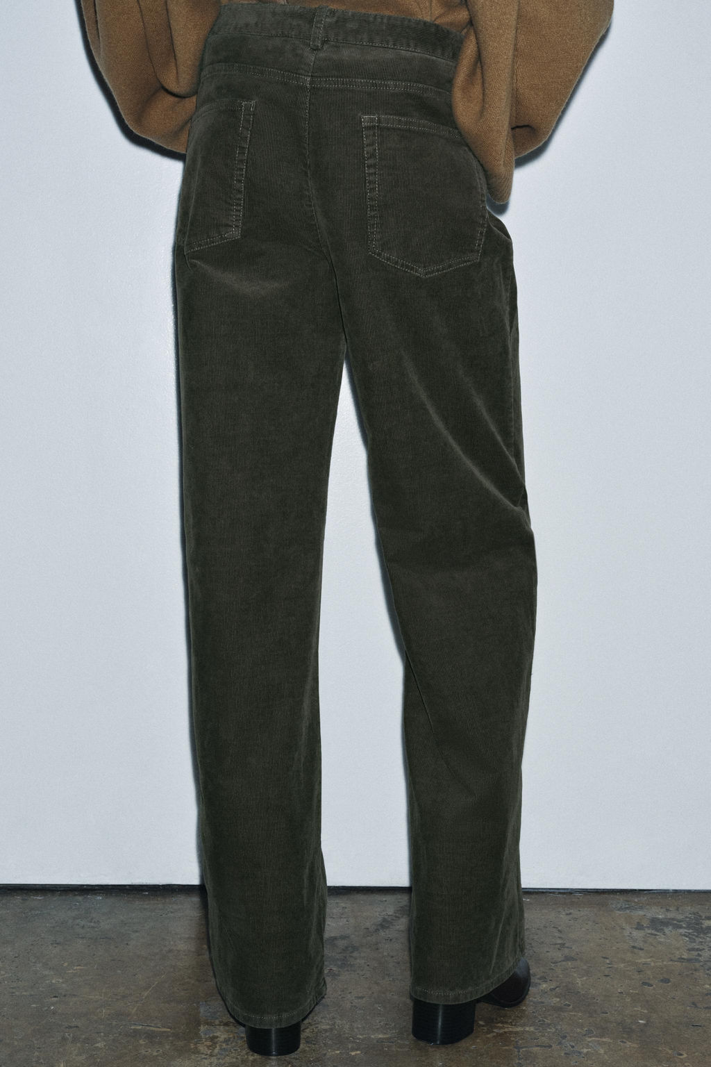 ZW COLLECTION CORDUROY TROUSERS - Zara фото 3