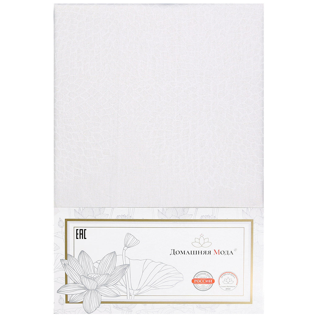 Мари Скатерть 180х145см, длина стола до 105см, на 4 персоны, хлопок Премиум 186г/м2, Домашняя мода (Россия)  фото 3