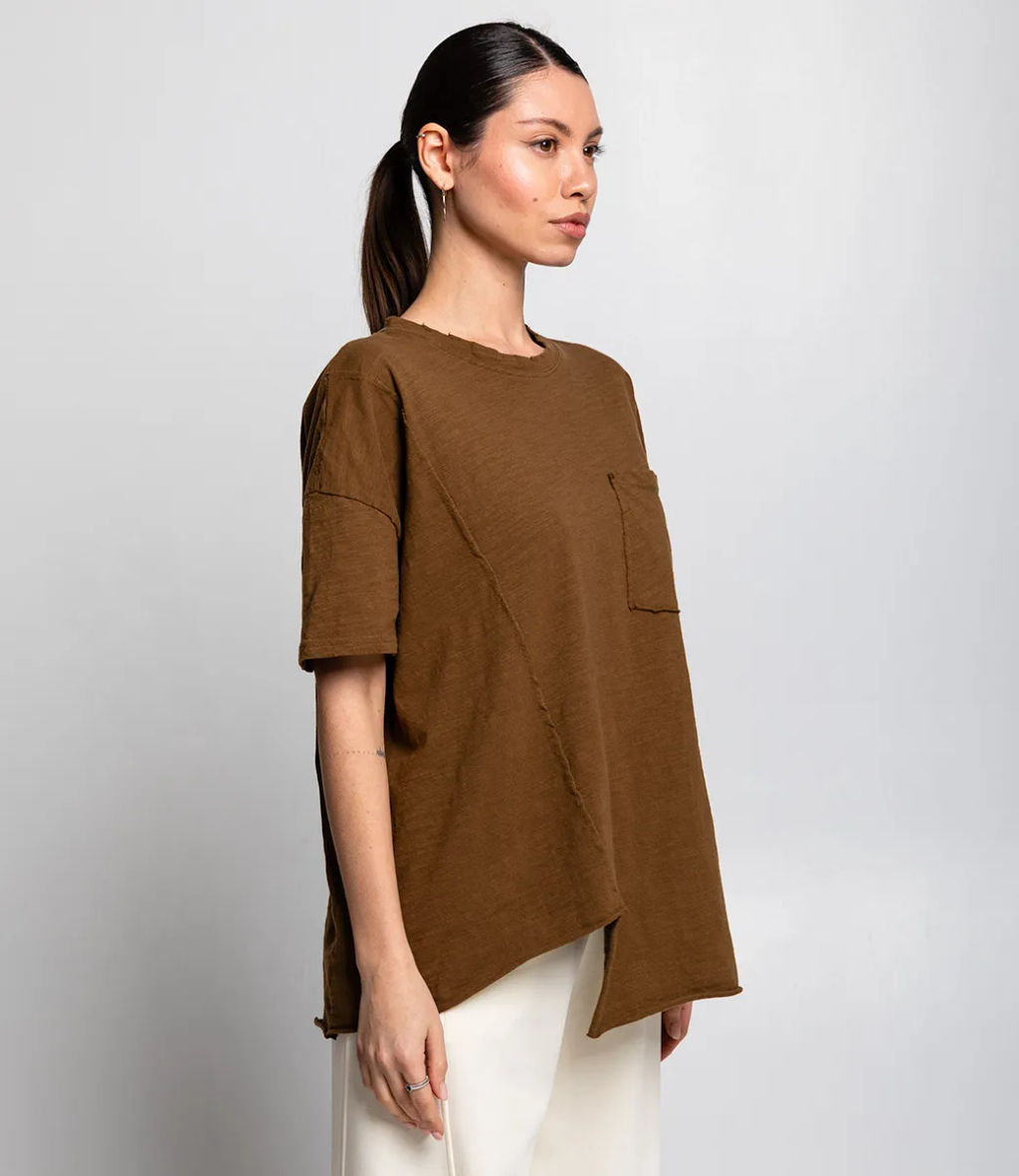 Футболка #КТ002258, тёмный хаки