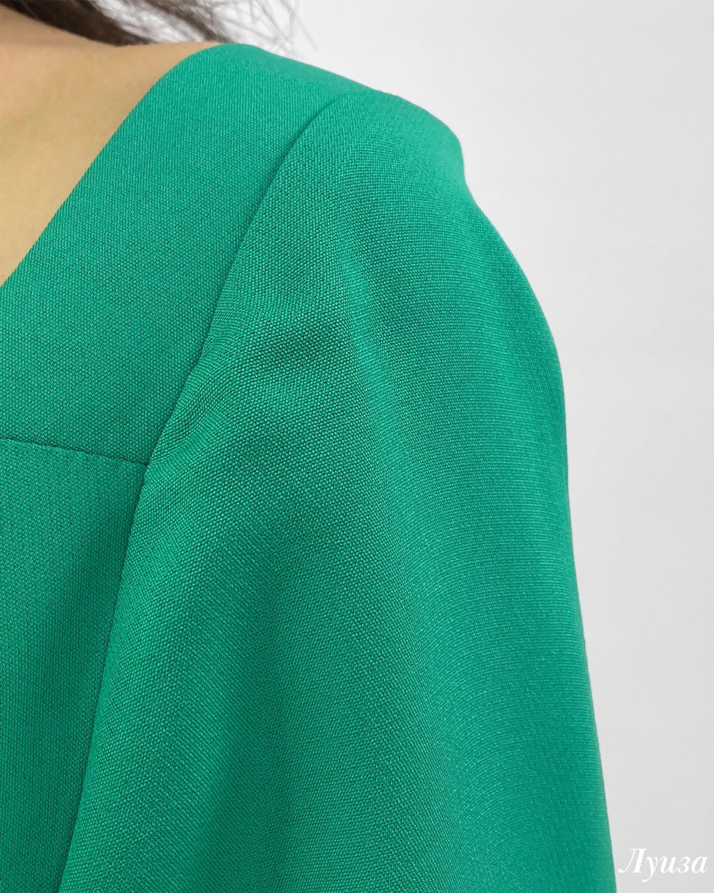 Платье Луиза (зеленый) - Nadi bordo фото 4