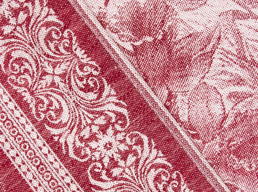 7с-128ЯК 50*70 Полотенце Весна цв. (0 п/4.4 п) бордо - Текс-дизайн фото 3