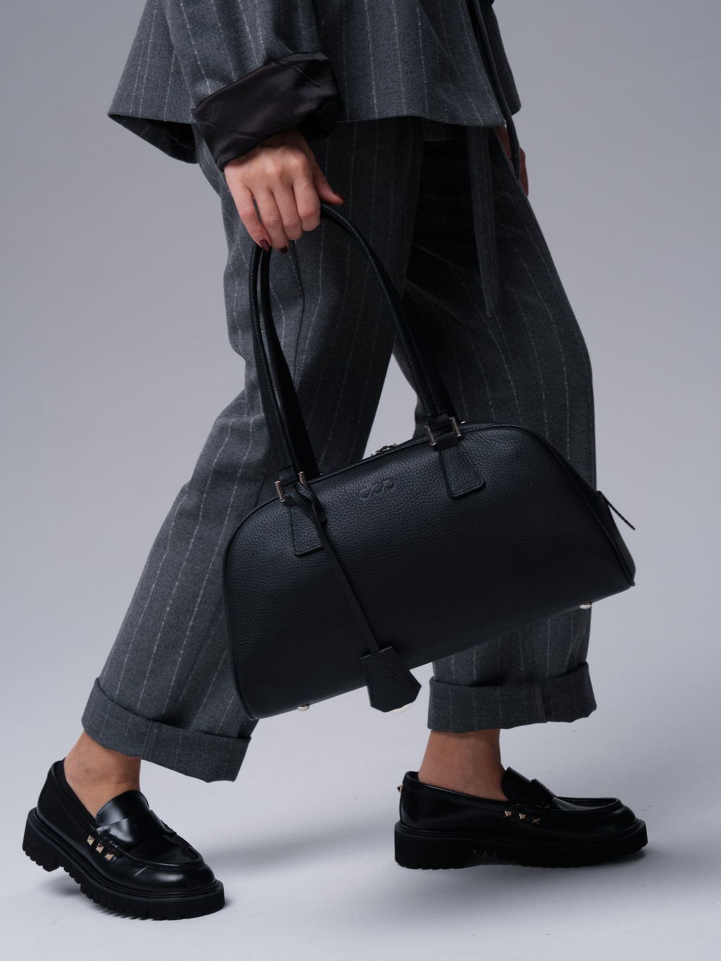 Кожаная сумка Charlotte DBR 31358 черный  фото 8