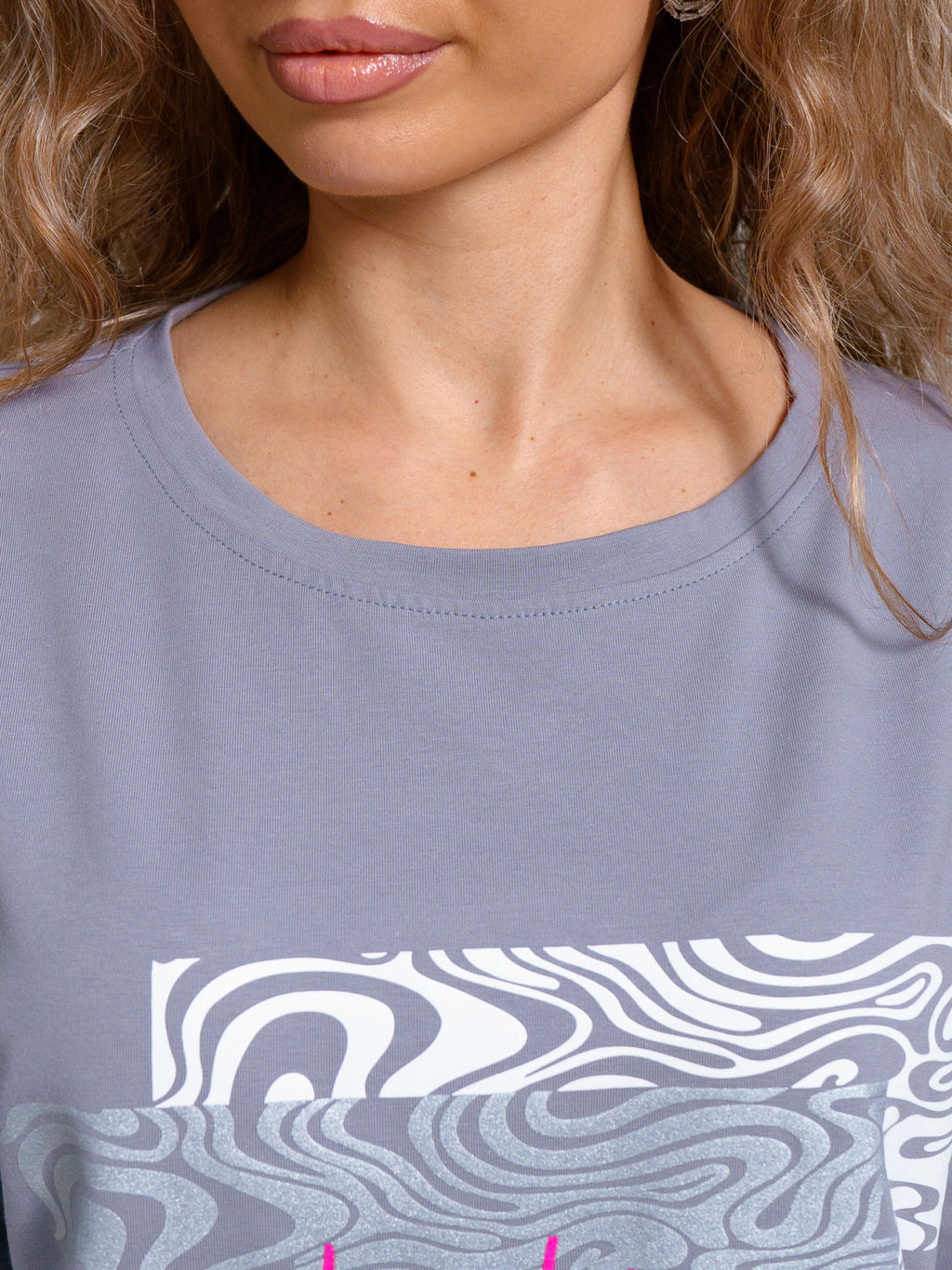 940/1 Футболка "Серый"