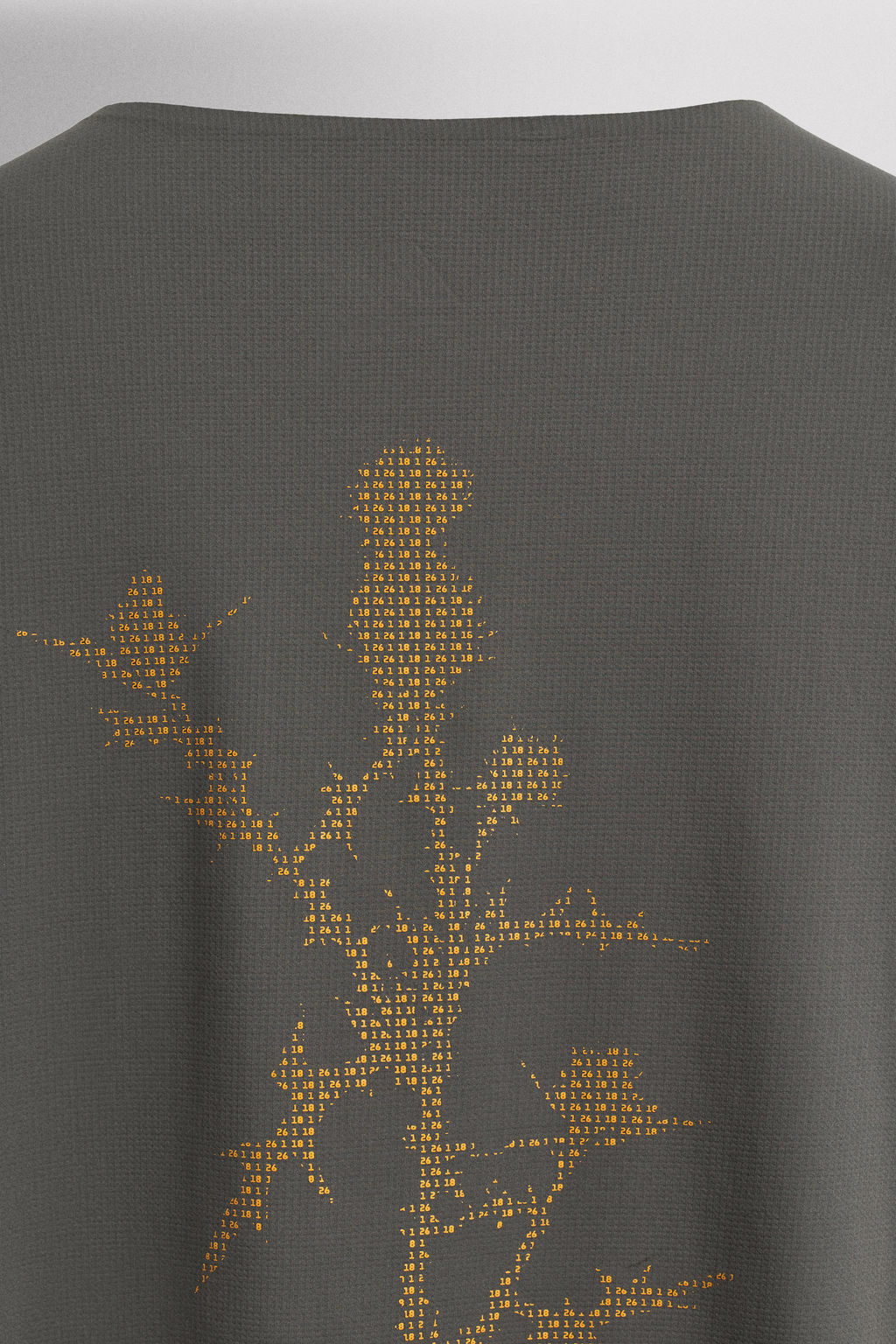 CAMISETA T?CNICA RUNNING MANGA LARGA GR?FICO / Gris medio - Zara фото 9