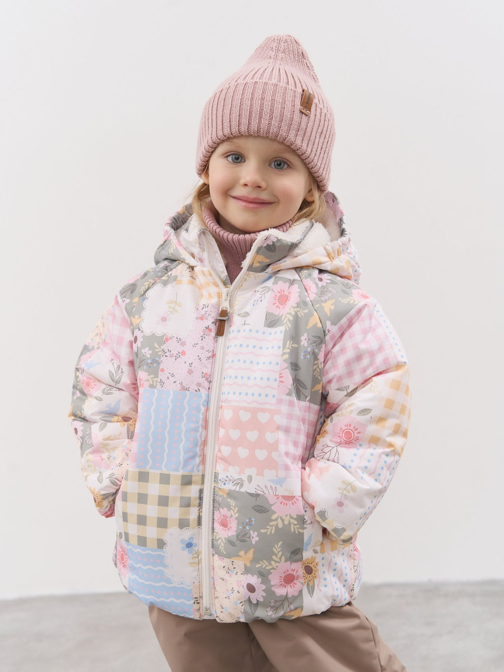 Куртка демисезонная Пэчворк 0+ - Bungly фото 8