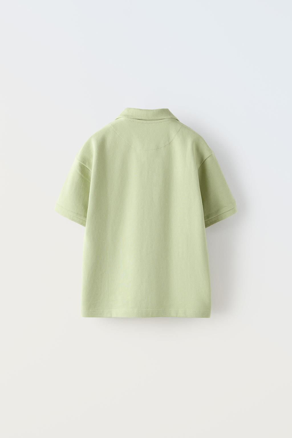 BASIC DUZ POLO YAKA T-SHIRT - Zara фото 23