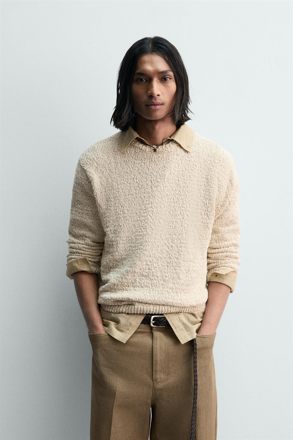 IRREGULAR TEXTURED JUMPER - Zara фото 2