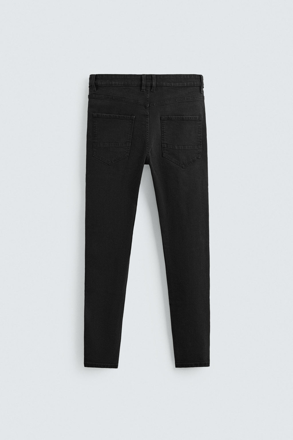 JEANS SKINNY FIT CROPPED / Negro - Zara фото 7